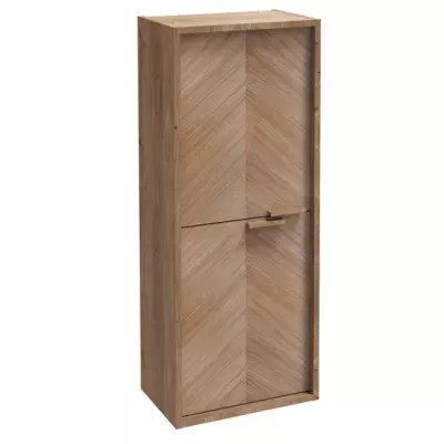 Demi-colonne Vivienne 40cm 2 portes charni�res gauche Bois massif Point de Hongrie - Jacob Delafon R�f. EB1510G-P6-P14