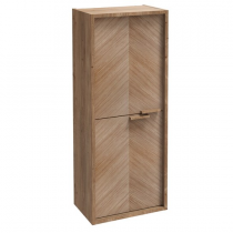Demi-colonne Vivienne 40cm 2 portes charnières gauche Bois massif Point de Hongrie - Jacob Delafon Réf. EB1510G-P6-P14
