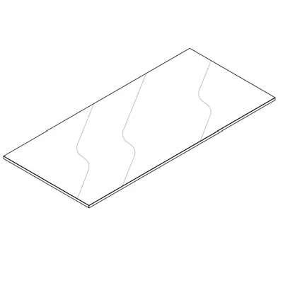 Dessus pour caisson de rangement Bento 100cm - Laque au choix - DECOTEC R�f. 1790611