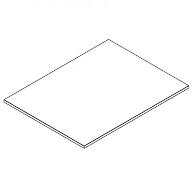 Dessus pour caisson de rangement Bento 60cm Orme blond - DECOTEC R�f. 1790522