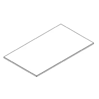 Dessus pour caisson de rangement Bento 80cm Orme blond - DECOTEC R�f. 1790562