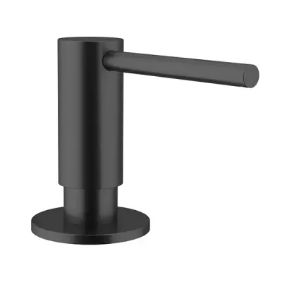Distributeur de savon ATLAS levier haut  - Tout Inox PVD NOIR - FRANKE R�f. 886949