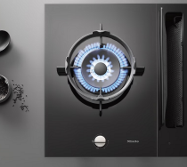 Domino 1 brûleur gaz triple couronne - MIELE Réf. CS71011FL
