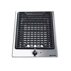 Domino barbecue 30cm Inox - SMEG R�f. PGF30B