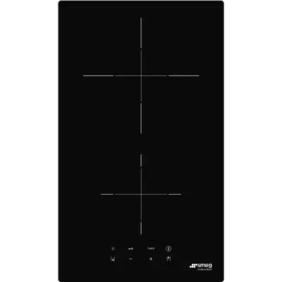 Domino induction 30cm 2 foyers Noir - SMEG R�f. SI2321D