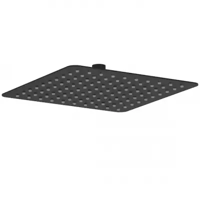 Douche de t�te carr�e M�tro Noir mat - Jacob Delafon R�f. E26601-BL