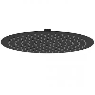 Douche de t�te ronde M�tro Noir mat - Jacob Delafon R�f. E26600-BL