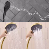 Douchette &agrave; main M&eacute;tro Signature 3 jets Laiton bross&eacute; - JACOB DELAFON R&eacute;f. E24717-2MB