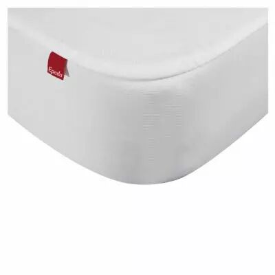 Drap housse 2 en 1 avec prot�ge-matelas  80x190/200 cm Blanc - EPEDA R�f. JG1077108020000