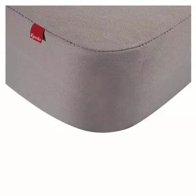 Drap housse 2 en 1 avec prot�ge-matelas 140 x 190/200 cm Marron - EPEDA R�f. JG1079814020000
