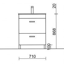 ENS.ALMAGRO 70 1P1T BLBR(MV)  - SALGAR Réf. 97201