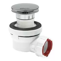 Ensemble Nano 6.7 bonde clic-clac Chrome + siphon ultra-compact & universel - WIRQUIN R�f. 30723976