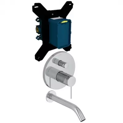 Ensemble robinetterie bain encastr�e M�tro Chrom� - JACOB DELAFON R�f. CE25399-SC-CP