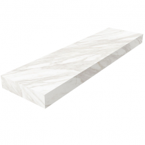 Etagère COMPAKT P.38 L. sur-mesure 200.1-250cm Marbre blanc - SALGAR Réf. 25936