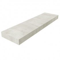 Etagère COMPAKT P.42 L. sur-mesure 160.1-180cm Ciment - SALGAR Réf. 25990