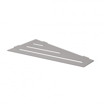 Étagère de douche d\'angle à encastrer ou à fixer (7 finitions) - O\'DESIGN Réf. HEA295