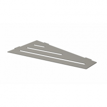 Étagère de douche d\'angle à encastrer ou à fixer (7 finitions) - O\'DESIGN Réf. HEA295