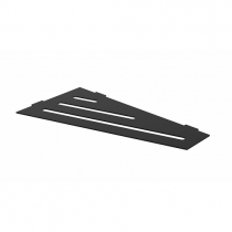 Étagère de douche d\'angle à encastrer ou à fixer (7 finitions) - O\'DESIGN Réf. HEA295