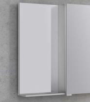 Etagère miroir Fenix 29.9x10.4x2cm Aluminium gris satiné - ROYO Réf. 126560