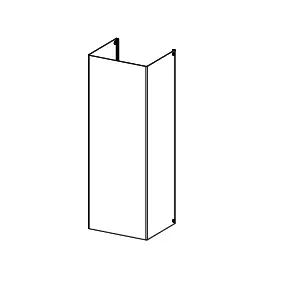 Extension de chemin�e noire - ROBLIN R�f. 6411133