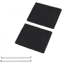 Filtre charbon pour recyclage intérieur 2 pièces pour KSGT64X - SMEG  Réf. KITFCGT64