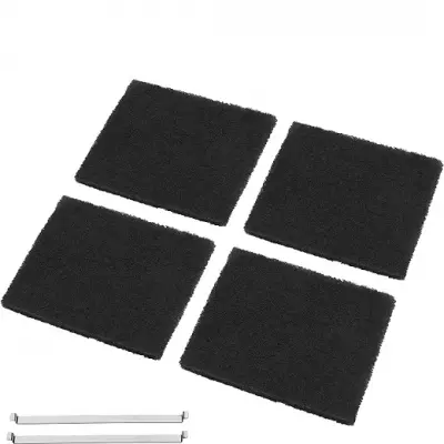 Filtre charbon pour recyclage int�rieur 4 pi�ces pour KSGT124X - SMEG  R�f. KITFCGT124