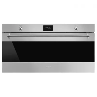Four Classica 90cm A+ Inox Anti-trace - SMEG Elite R�f. SFPR9301TX