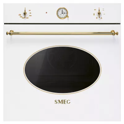 Four Coloniale 60cm �mail A Blanc  / Dor� - SMEG R�f. SF68C1B