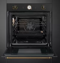 Four Coloniale 60cm pyrolyse Anthracite - SMEG R&eacute;f. SFP68C1TAO