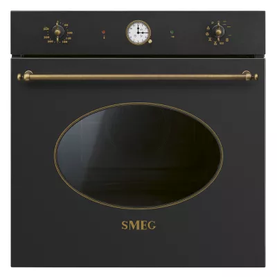 Four Coloniale 60cm pyrolyse Anthracite - SMEG R�f. SFP68C1TAO