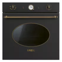 Four Coloniale 60cm pyrolyse Anthracite - SMEG R&eacute;f. SFP68C1TAO