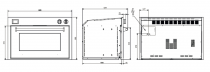 Four Combi Steam STEEL Ascot 90x60cm en finition inox (autres coloris en option)