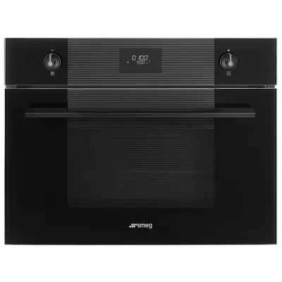 Four compact 45cm Lin�a Noir intense - SMEG Elite R�f. SO4101M1B3