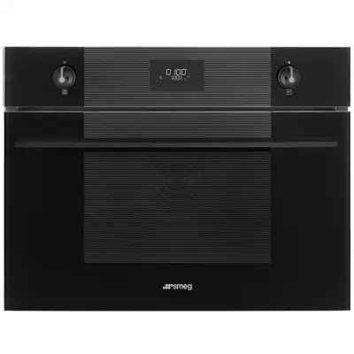 Four compact combin� Lin�a A++ Noir - SMEG R�f. SO4101M0B3