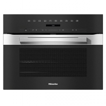 Four compact multifonction pyrolyse 49l A+ Inox anti-traces MIELE Réf. H 7244 BP