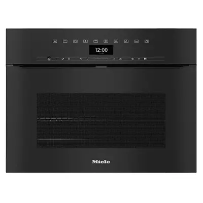 Four compact multifonction pyrolyse 49l A+ Noir -MIELE R�f. H 7440 BPX NR