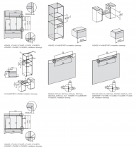 Four compact multifonctions PerfectClean PureLine 49l A+ Inox anti-traces - MIELE Réf. H 2841 B IN