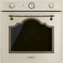 Four Cortina 60 cm - Crème, Finition Lai - SMEG Réf. SF67C1PO