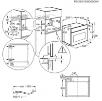Four émail lisse compact 8000 MealAssist - AEG Réf. NKK8N601B