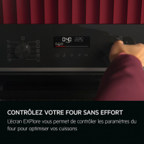 Four encastrable pyrolyse 5000 SurroundCook® A++ Inox - AEG Réf. TU5PB40SM