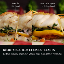 Four encastrable pyrolyse 7000 MealAssist avec SteamCrisp A++ Noir - AEG Réf. NBR7P731SB