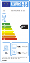 Four encastrable Pyrolyse 7000 MealAssist avec SteamCrisp A++ Noir - AEG Réf. NBR7P731ST