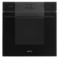 Four Linéa combiné vapeur multifonction 68l A++ Noir intense -SMEG Elite Réf. SO6102S3PB3