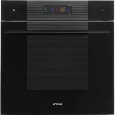 Four Lin�a combin� vapeur multifonction 68l Noir - SMEG R�f. SO6106WAPB3