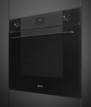 Four Linéa multifonction 75cm Noir Intense - SMEG Elite Réf. SO5100TB3