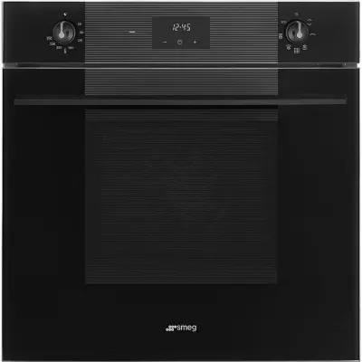 Four Lin�a multifonction �mail lisse 70l A Noir intense - SMEG R�f. SF6100VB3