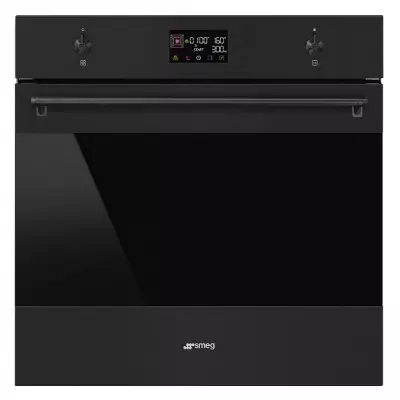 Four micro-ondes combin� Classica Vapor Clean Noir mat - SMEG Elite R�f. SO6302M2N