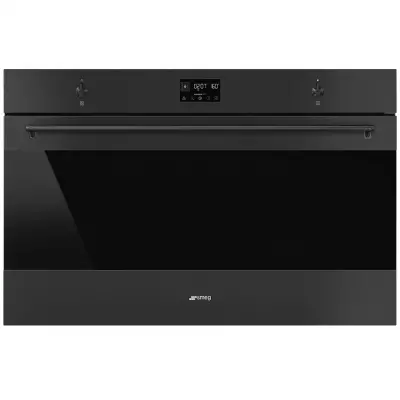 Four multifonction Classica 90cm pyrolyse 115l A+ Noir mat - SMEG Elite R�f. SFP9302TN