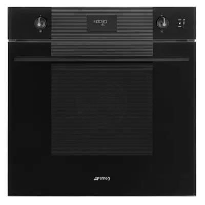 Four multifonction combin� vapeur pyrolyse Lin�a A+ Noir intense - SMEG Elite R�f. SOP6101S2B3