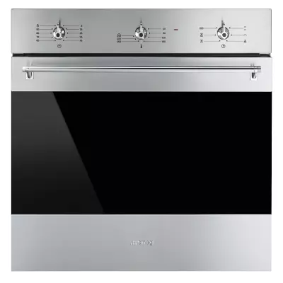 Four multifonction �mail lisse Classica 70l A Inox - SMEG R�f. SF6381X
